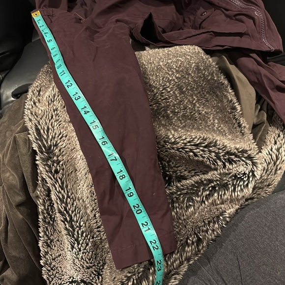 Joe fresh burgundy light jacket Sz Small - Picture 9 of 14